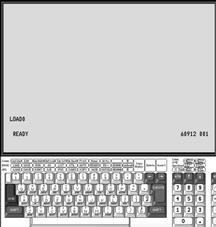 Эмулятор IBM 5110 от Норберта Керера (Norbert Kehrer). Источник: https://norbertkehrer.github.io/ibm_5110/emu5110.html  