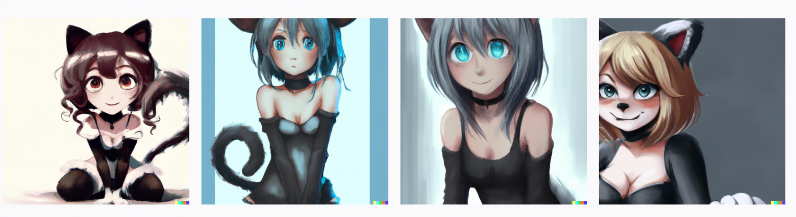 anime catgirl, 8k resolution, digital art, pixar art, full HD