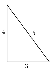 Самый простой прямоугольный треугольник (3,4,5) имеет площадь 6, что делает это число конгруэнтным