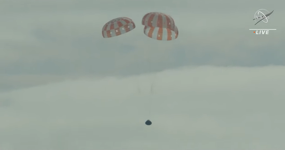 Orion и его парашюты