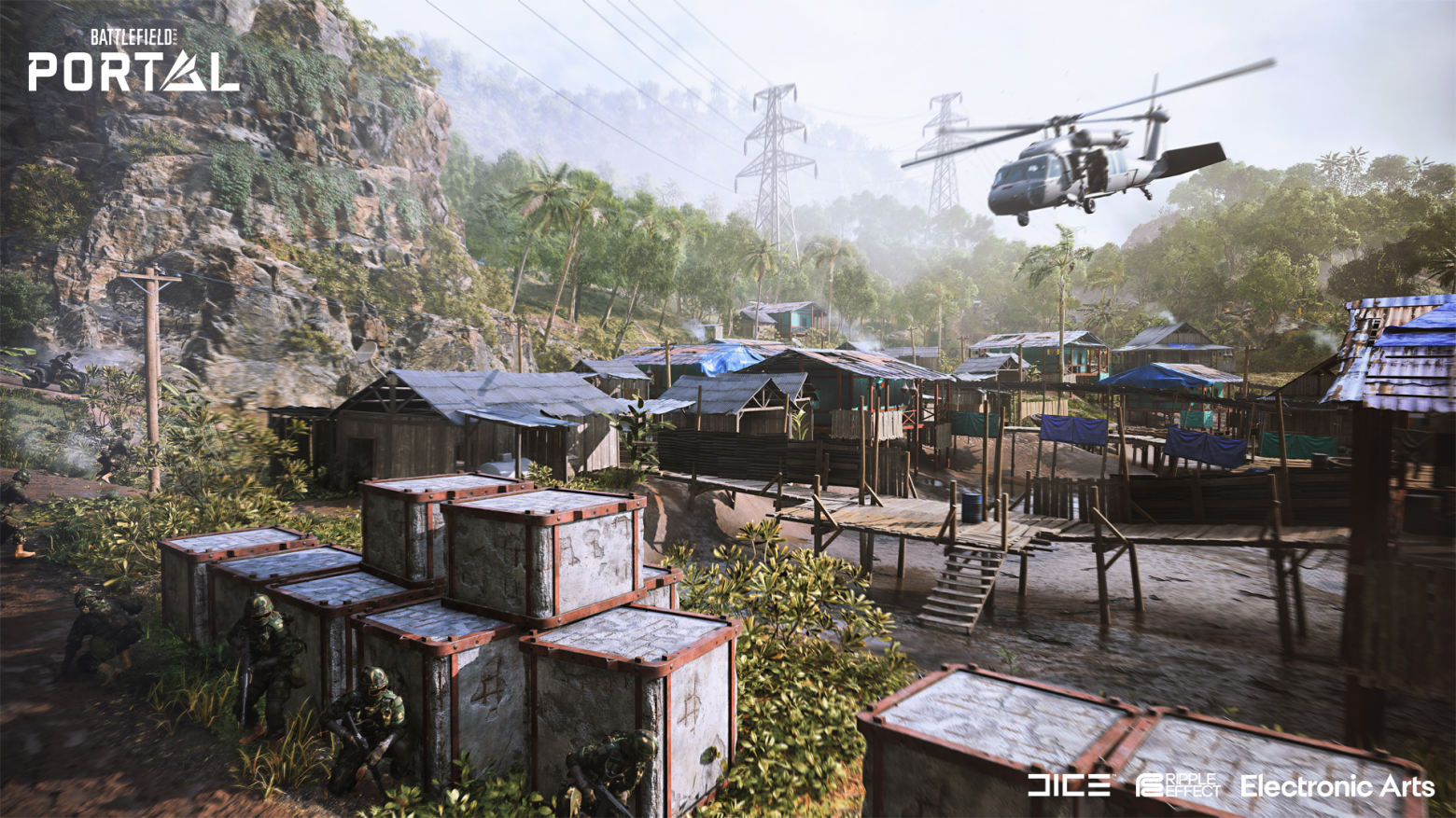 На релизе в Battlefield Portal будет 13 карт и более 100 видов оружия и техники
