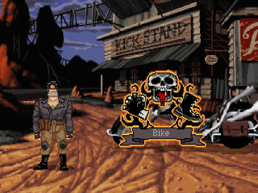 Full Throttle's dialogs and actions were managed using the SCUMM scripting language.