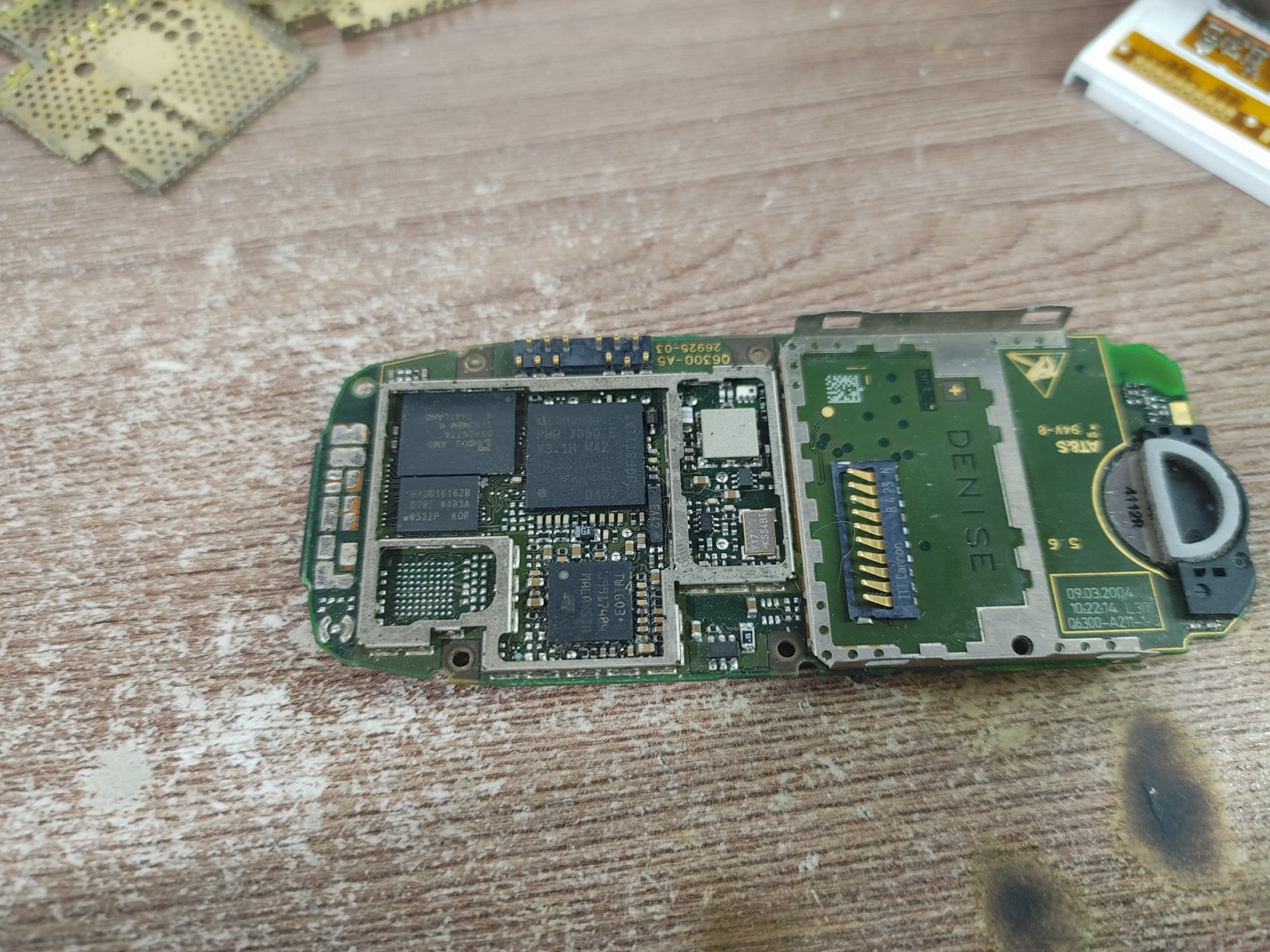 Сердце Siemens M55 — тот самый процессор Infineon E-Gold