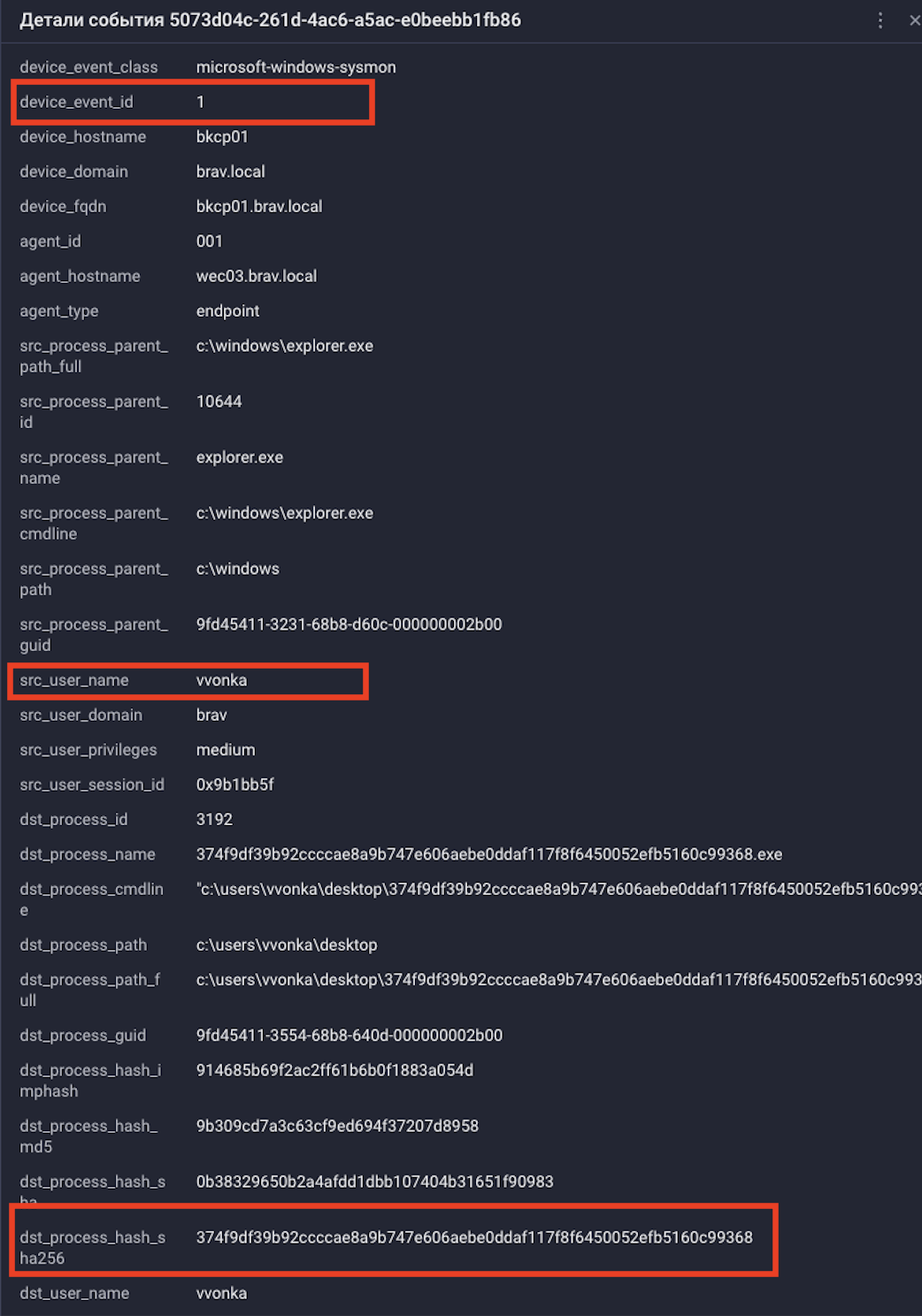 Запуск шифровальщика.