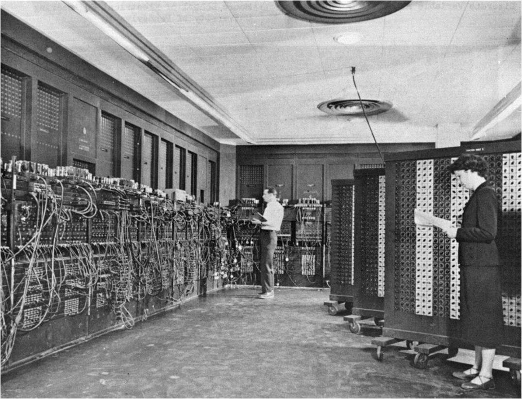 ENIAC. Изображения из Википедии