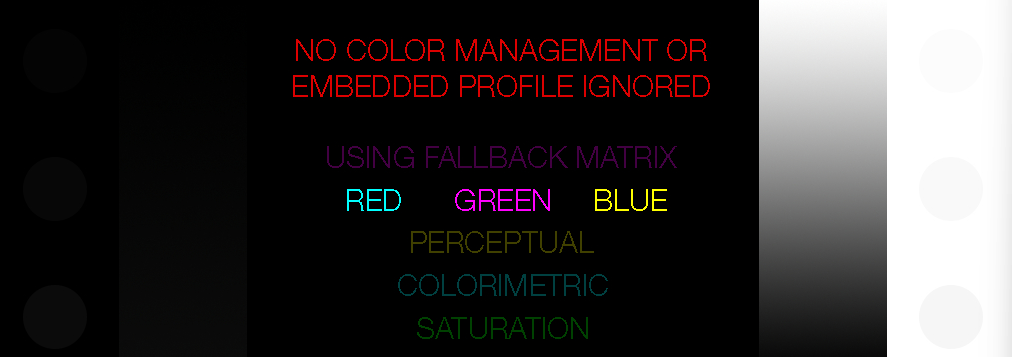 Система управления цветом не работает