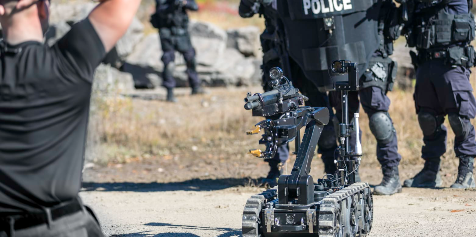 Такие роботы с правом применения смертельного оружия возможно будут помогать полиции Сан-Франциско бороться с преступностью. Источник: Getty