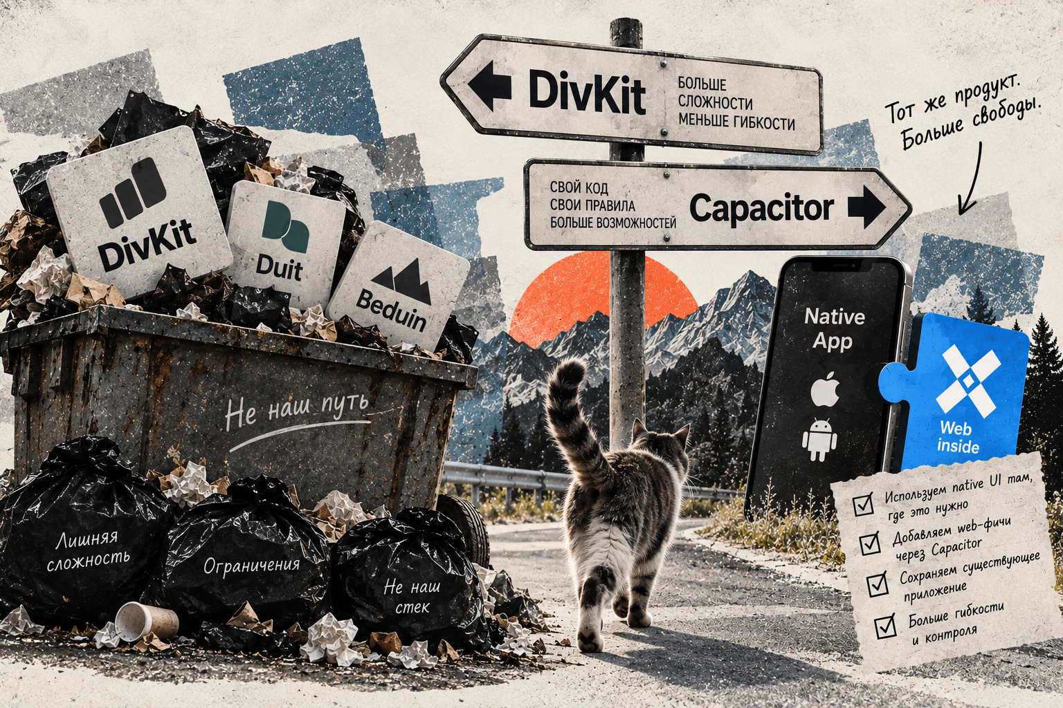 BDUI vs встроенное Capacitor-приложение