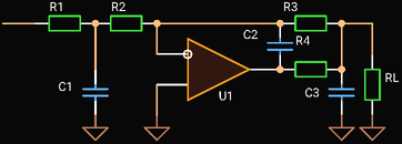 Third Order In-The-Loop Low-pass Filter