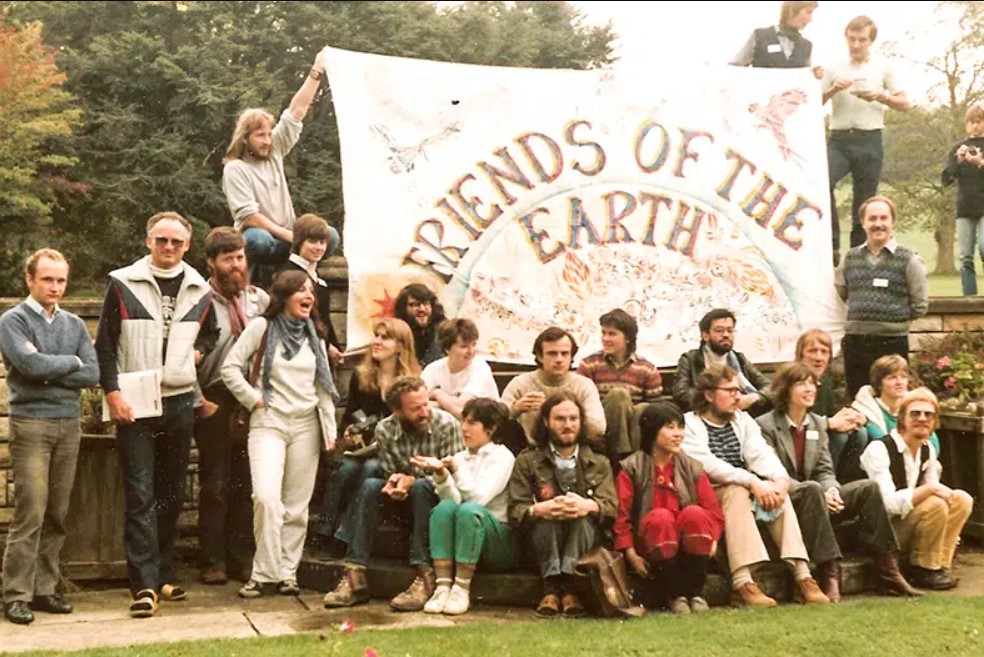 Отказ от атомной энергетики в Германии. Активисты Friends of the Earth из разных стран. 1970-е.