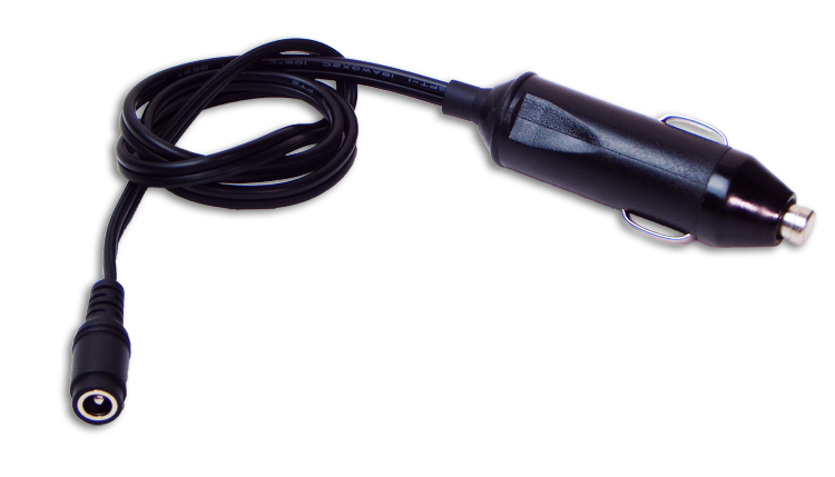 Adapter to a car cigarette lighter