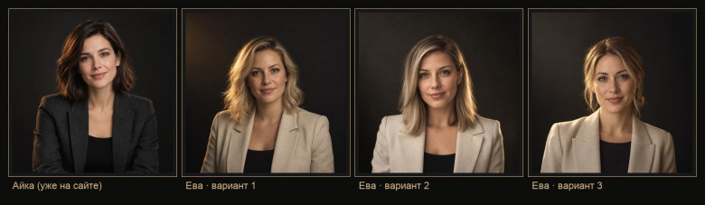 Портреты на пустом фоне