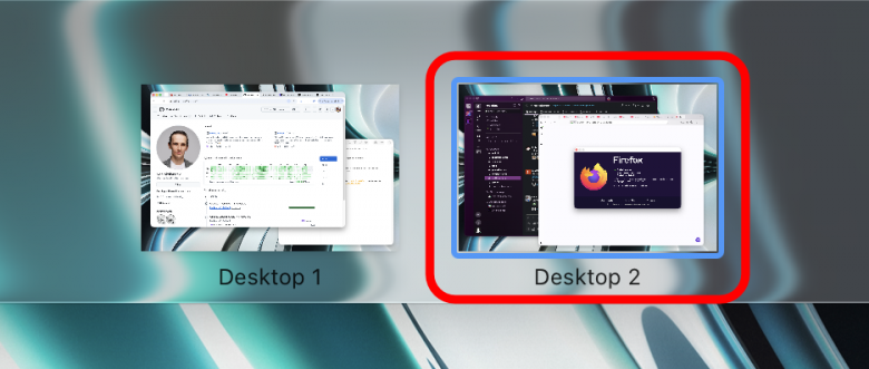 Desktop 2 - Рабочий стол для рабочих окон Desktop 2 - Рабочий стол для рабочих окон