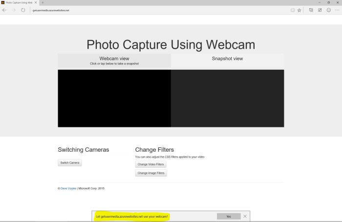 Использование Media Capture API в браузере / Хабр