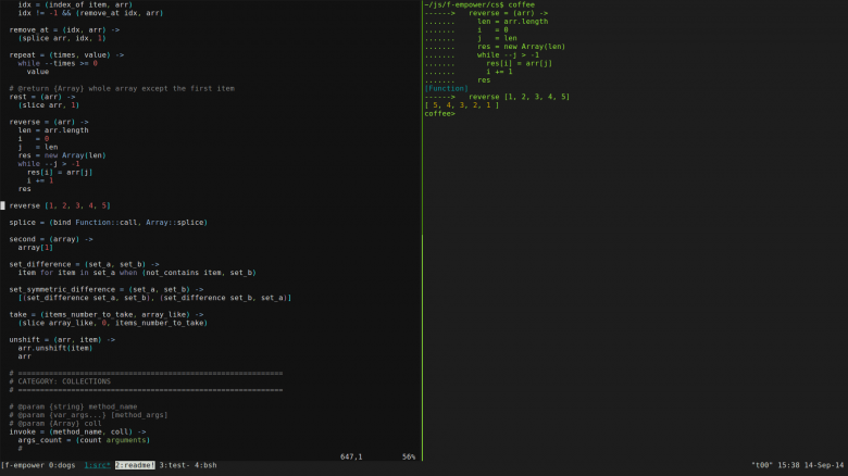 Упрощение жизни программиста с vim + vim-slime + tmux / Хабр