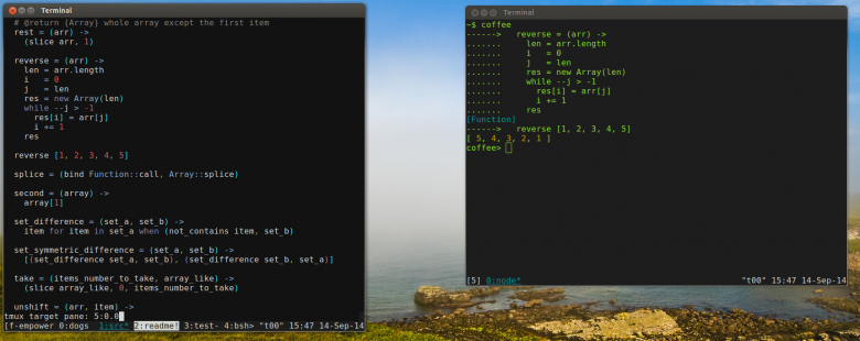 Упрощение жизни программиста с vim + vim-slime + tmux / Хабр