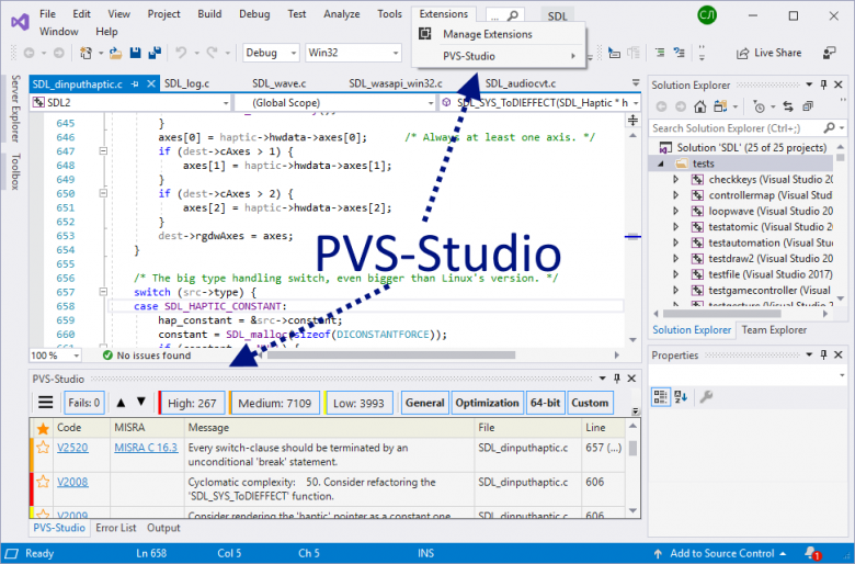 PVS-Studio для Visual Studio / Хабр