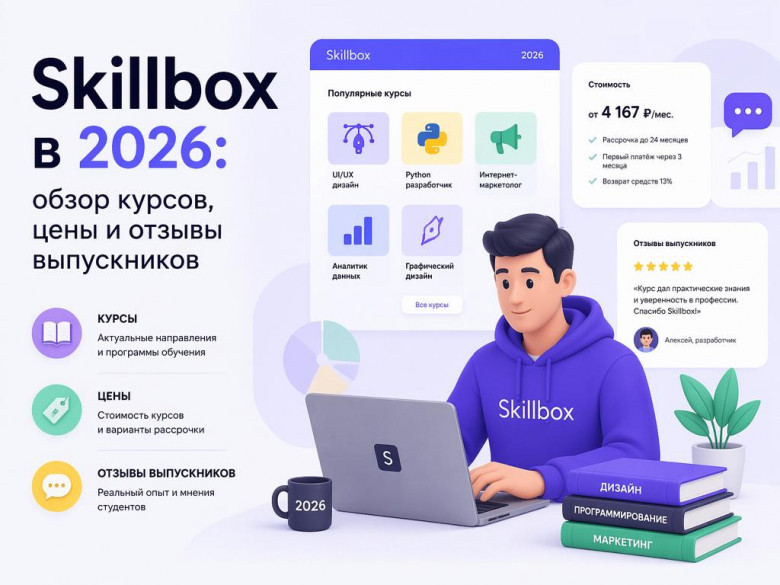 Skillbox в 2026: обзор курсов, цены и отзывы выпускников / Хабр