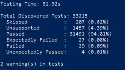 PowerShell - ninja check-lldb