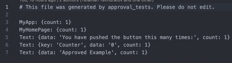 Widget тесты с помощью ApprovalTests | Flutter / Dart / Хабр