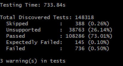MSYS2 - ninja check-all