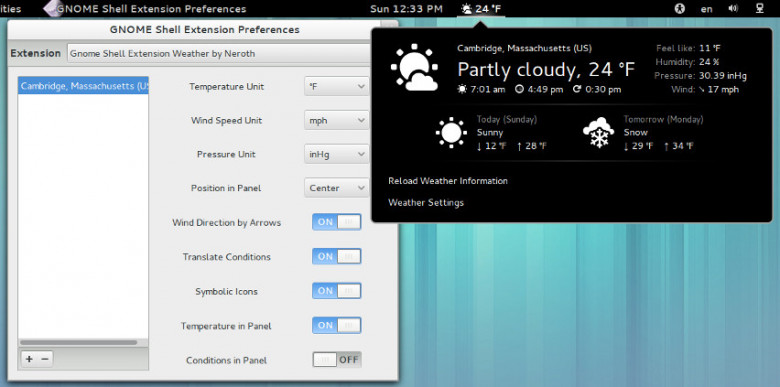 GNOME Shell Extensions / Хабр