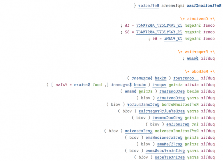 Введение в PHP Reflection API / Хабр