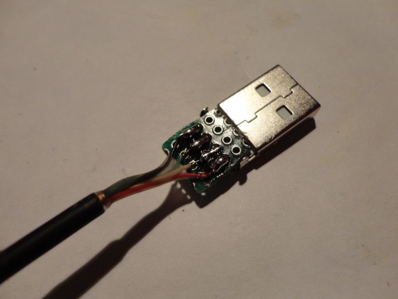 Ремонт USB-кабеля