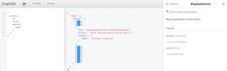 Строим простой GraphQL API сервер на express и nodeJS / Хабр