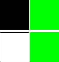 Рисунок 6: Одинаковые цвета с точки зрения d94