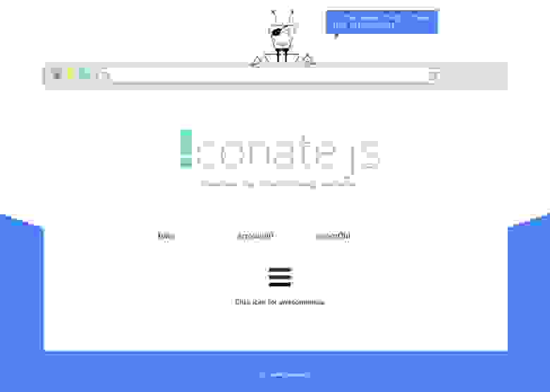 библиотека для создания анимации - Iconate