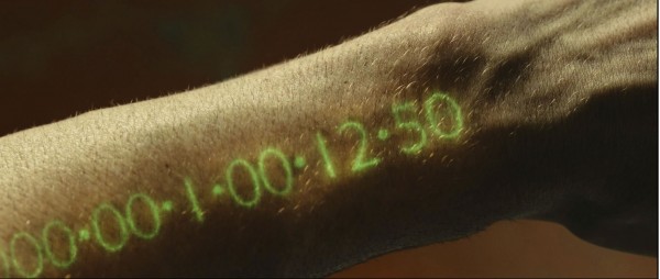 screenshot from the movie in time forearm