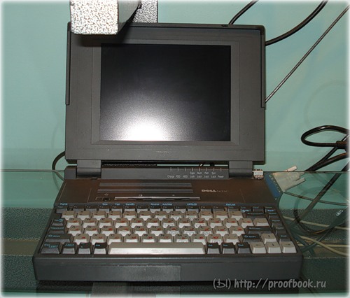 Небольшой музей ноутбуков: Dell NL25C