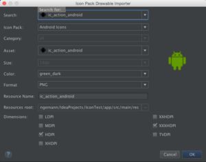 Android Drawable Importer