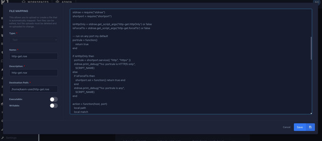 Скрипт для Nmap