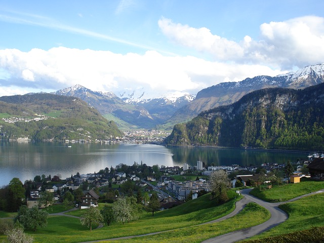 A Swiss landscape