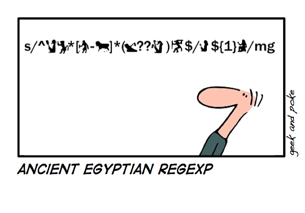 Ancient Egyptian Regexp