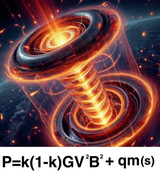 Рисунок 9 Une image contenant capture d’écran, vortex, Univers, art Description générée automatiquement