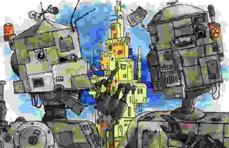 Saatchi Art, Heated Debate, художник Михаил Яшин (источник) Saatchi Art, Heated Debate, художник Михаил Яшин (источник)