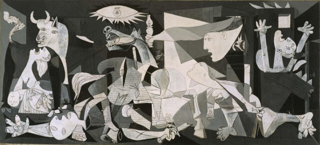 Представление боли в картине Пабло Пикассо. Герника. 1937