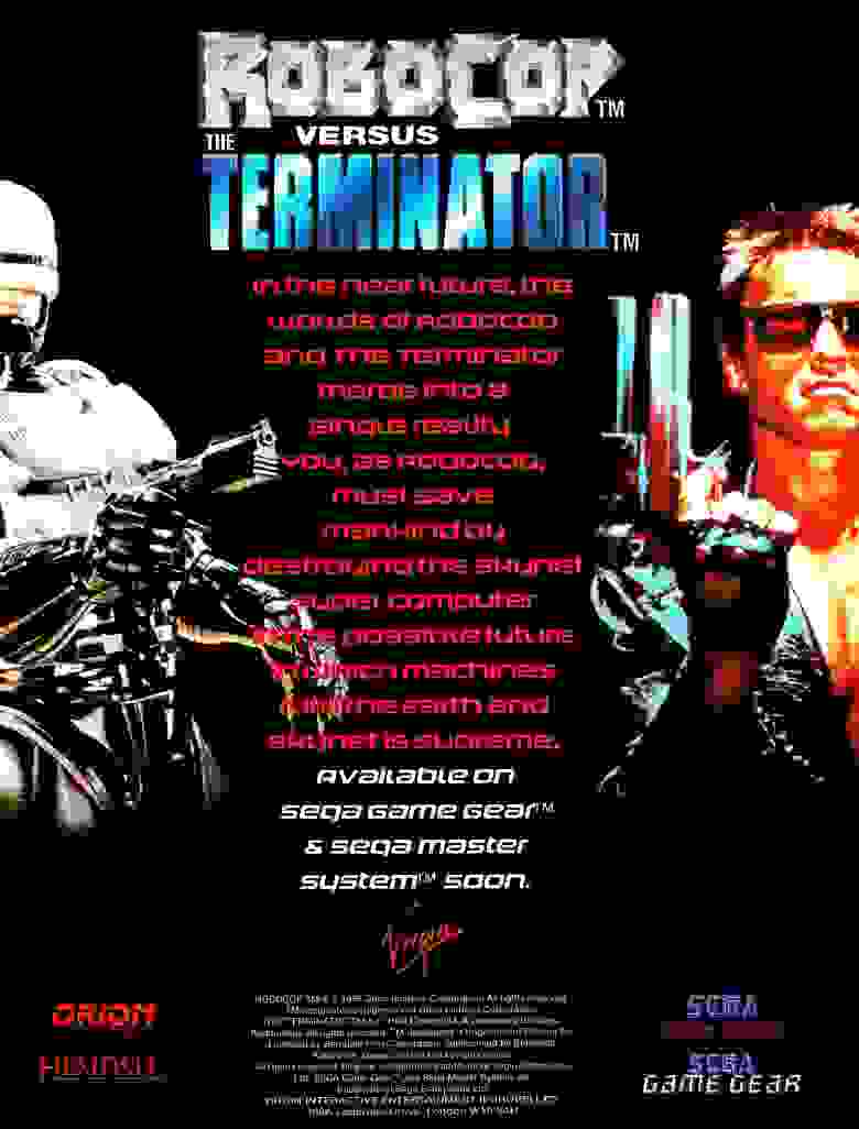 2. Robocop Versus The Terminator (1993).