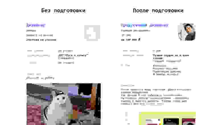 Как видит резюме работодатель
