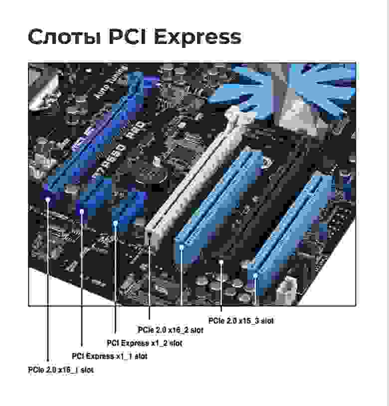 Фото: https://triptonkosti.ru/15-foto/karta-pci-e-v-slot-pci-e.html