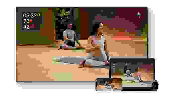 Fitness+ доступен на Apple TV, iPhone и iPad