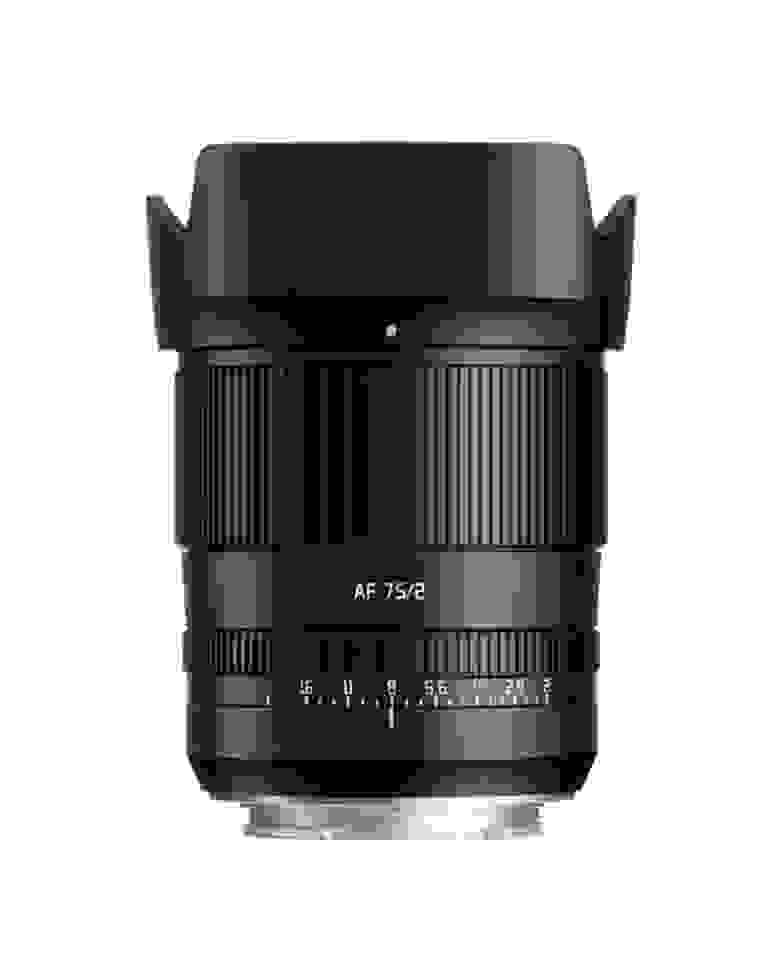 TTARTISAN AF 75 mm f/2 (фото от производителя) TTARTISAN AF 75 mm f/2 (фото от производителя)
