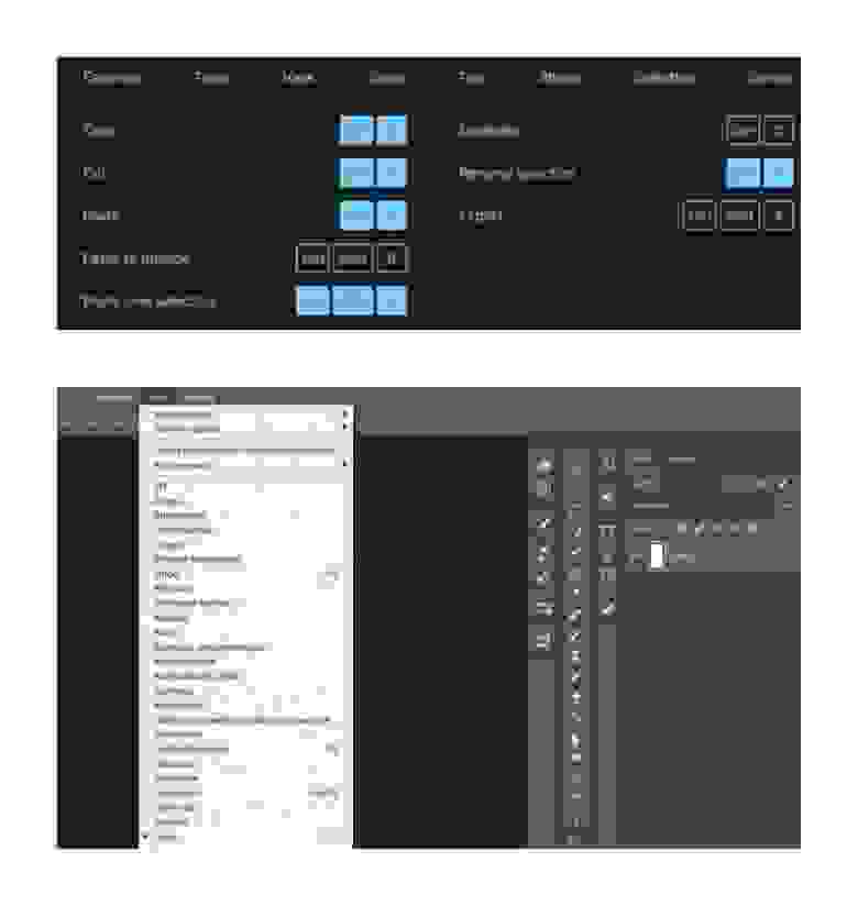 Приложения Figma и Photoshop