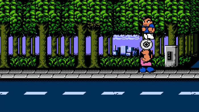 Для сравнения арт оригинальной игры River City Ransom (1989) Для сравнения арт оригинальной игры River City Ransom (1989)