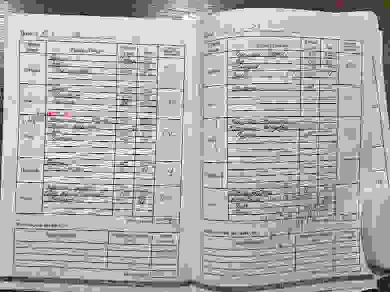 Страница дневника с пометками от врача Страница дневника с пометками от врача