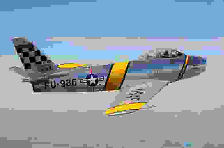 F-86 Saber, один из символов Корейской войны.