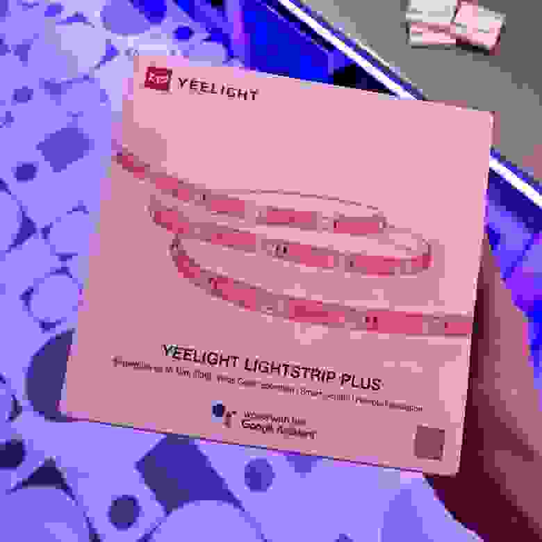 Светодиодная лента Yeelight lightstrip Plus c поддержкой Homekit